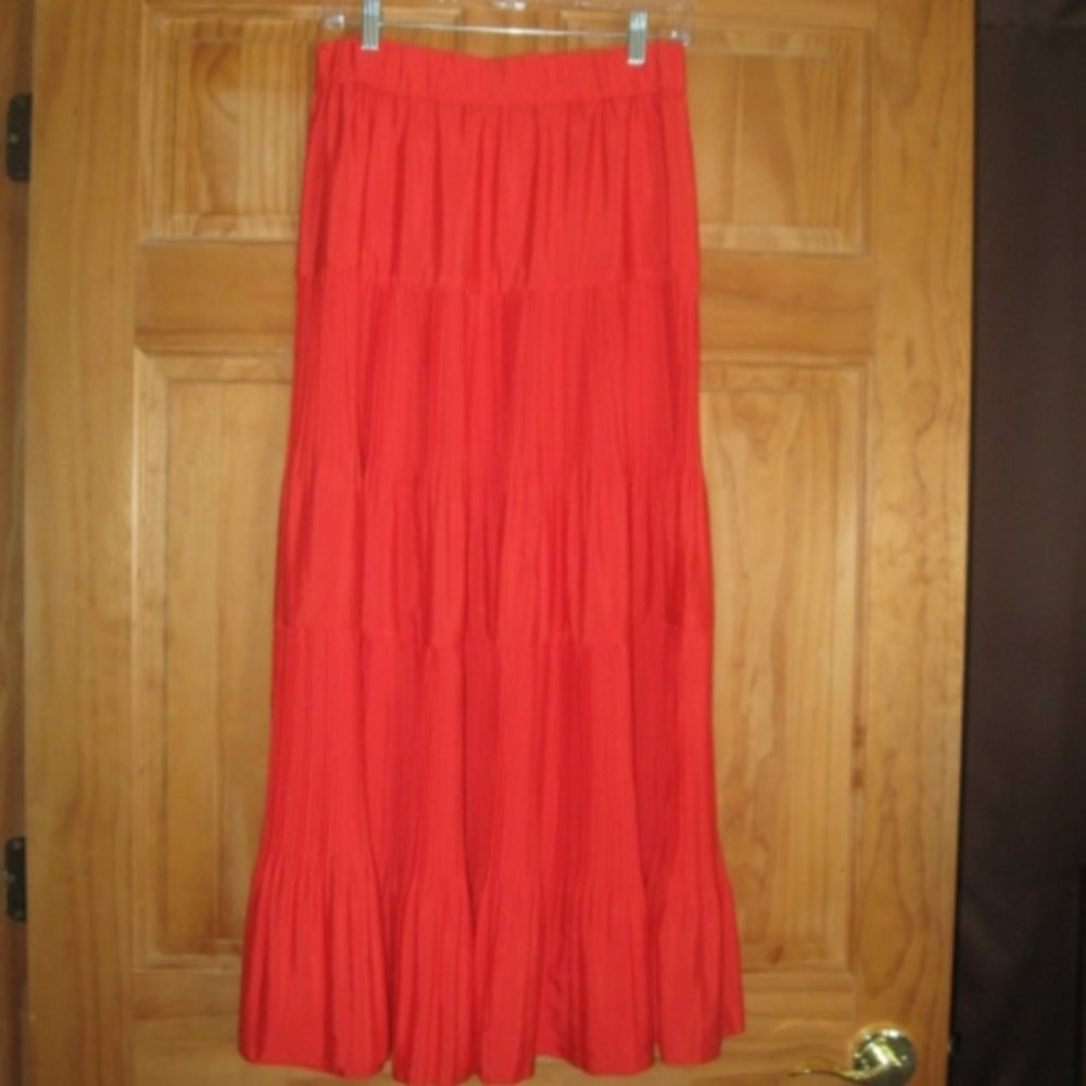 Outback Red Orange Maxi Skirt - Picture 2 of 2